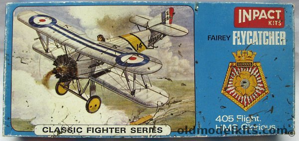 Inpact 1/48 Fairey Flycatcher - 405th Flight HMS Glorious, P204 plastic model kit
